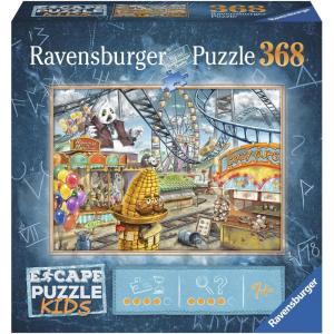 Ravensburger Escape Kids Puzzle – Amusement Park Plight 368 Piece Jigsaw Puzzle for Kids – 12936 – an Escape Room Experience in Puzzle Form