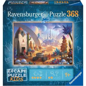 Ravensburger Escape Kids: Space Storm Strike 368 Piece Jigsaw Puzzle for Kids – 13267 – Every Piece is Unique, Pieces Fit Together Perfectly
