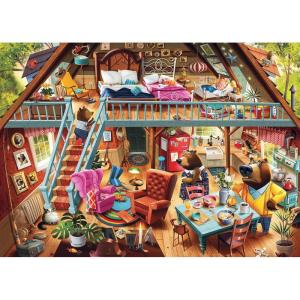 Ravensburger Goldilocks Gets Caught! 1000 Piece Jigsaw Puzzle for Adults | Unique Softclick Technology | Vibrant, Glare-Free Finish | Durable Quality | FSC Certified(Original Packaging)