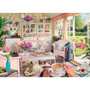 Ravensburger Haven No.12: The Tea Shed 1000 Piece Jigsaw Puzzle for Adults – 12000164 – Handcrafted Tooling, Made in Germany, Every Piece Fits Together Perfectly(New Packaging)
