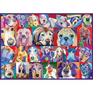 Ravensburger Hello Doggie 500 Piece Large Format Jigsaw Puzzle for Adults – 16794 – Every Piece is Unique, Softclick Technology Means Pieces Fit Together Perfectly