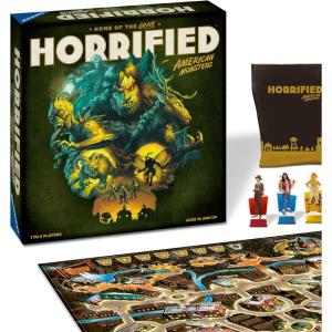 Ravensburger Horrified Games – American Monsters – Strategy Board Game – Boost Critical Thinking & Teamwork – Cooperative Gameplay – Unique Monster Challenges – 1 to 5 Players – Adults & Kids 10+