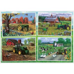Ravensburger John Deere Classic – 500 Piece Large Format Jigsaw Puzzle | Unique Softclick Technology | Stunning Imagery | Sustainable Materials | Ideal for All Ages