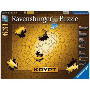 Ravensburger Krypt Gold 631 Piece Jigsaw Puzzle for Adults – 15152 – Every Piece is Unique, Softclick Technology Means Pieces Fit Together Perfectly(Original Packaging)