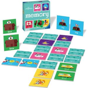 Ravensburger Lingokids Memory for Kids Ages 3 and Up – A Fun & Fast Picture Matching Game