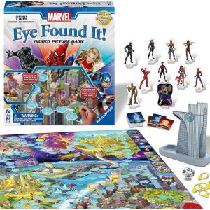 Ravensburger Marvel Eye Found It! Board Game – Engaging Puzzle Game for Kids and Adults | Features Beloved Marvel Characters | Encourages Memory and Observation Skills | Ideal Gift for Marvel Fans