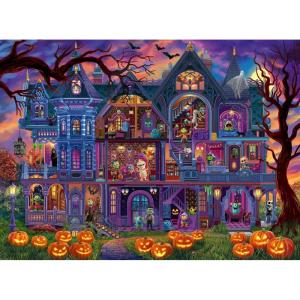 Ravensburger Monster House Party 100 Piece XXL Jigsaw Puzzle for Kids – Every Piece is Unique, Pieces Fit Together Perfectly