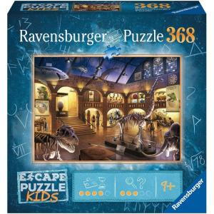 Ravensburger Museum Mysteries Escape Puzzle – 368 Piece Jigsaw for Kids | Exciting Storyline | Mathematical Riddles | Quality Materials | Climate Pledge Friendly