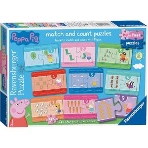 Ravensburger My First Floor Puzzle – Peppa Pig: Shopping 16 Piece Jigsaw Puzzle for Kids – Screen-Free Activity Boosts Concentration and Focus(9×2 Piece New 2020)