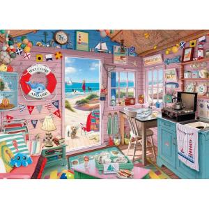 Ravensburger My Haven No.7: My Beach Hut 1000 Piece Jigsaw Puzzle for Adults – 12000032 – Handcrafted Tooling, Made in Germany, Every Piece Fits Together Perfectly(New Packaging)