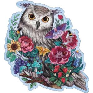 Ravensburger Mysterious Owl 150 Piece Wooden Jigsaw Puzzle – 17511 – for Adults and Kids for Age 10 Years Up