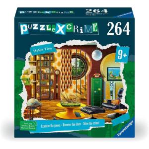 Ravensburger Mystery Puzzle: Stolen Time 264 Piece Jigsaw Puzzle for Kids – Every Piece is Unique, Pieces Fit Together Perfectly