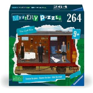 Ravensburger Mystery Puzzle: The Lost Fire 264 Piece Jigsaw Puzzle for Kids – Every Piece is Unique, Pieces Fit Together Perfectly