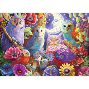 Ravensburger Night Owl Hoot Jigsaw Puzzle – 300 Larger Format Pieces | Vibrant, Glare-Free Imagery | Perfect Interlocking Fit | FSC Certified Sustainable Wood | Ideal for Ages 9 and Up