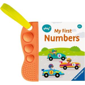 Ravensburger Play+ Flip & Pop – First Numbers | Baby Sensory Book | Encourages Counting & Motor Skill Development