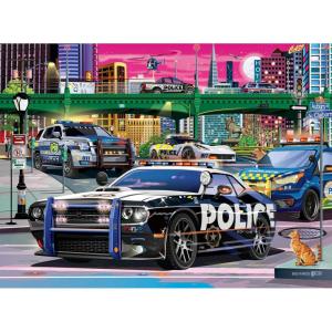 Ravensburger Police on Patrol 150 XXL Piece Jigsaw Puzzle for Kids – Every Piece is Unique, Pieces Fit Together Perfectly