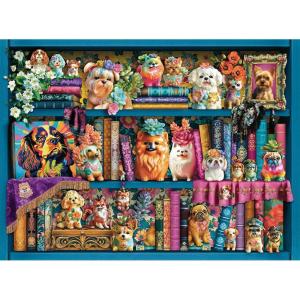 Ravensburger Precious Porcelain Pups 500 Piece Jigsaw Puzzle | Sturdy, Glare-Free Design | FSC-Certified Sustainable Product