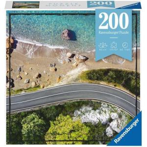 Ravensburger Puzzle Moment: Beach Road 200 Piece Jigsaw Puzzle for Adults – 13306 – Handcrafted Tooling, Made in Germany, Every Piece Fits Together Perfectly