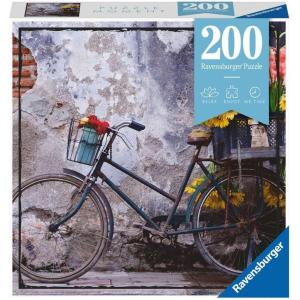 Ravensburger Puzzle Moment: Bicycle | 200-Piece Premium Jigsaw Puzzle for Adults and Kids | Unique Softclick Technology Ensures Vibrant, Matte Finish with Long-Lasting Quality