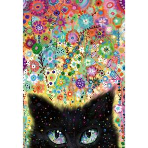 Ravensburger Puzzle Moment: Kaleidoscope Kitty 300 Piece Jigsaw Puzzle for Adults – 12001327 – Handcrafted Tooling, Made in Germany, Every Piece Fits Together Perfectly