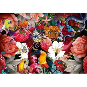 Ravensburger Puzzle Moment: Tropical Flowers 300 Piece Jigsaw Puzzle for Adults – 13309 – Every Piece is Unique, Softclick Technology Means Pieces Fit Together Perfectly