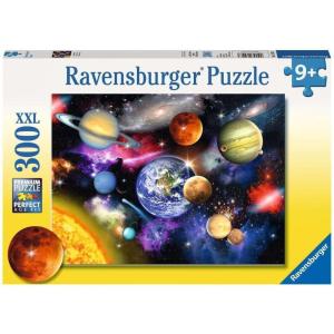 Ravensburger Solar System – Engaging 300 Piece Jigsaw Puzzle for Kids | Unique Piece Design | Fine Linen-Textured Paper | Anti-Glare Surface | Enhances Concentration & Creativity