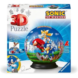 Ravensburger Sonic The Hedgehog 3D Jigsaw Puzzle Ball for Adults and Kids – 11592 – Great Gift for Any Birthday, Holiday, or Special Occasion