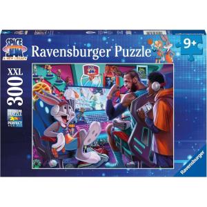 Ravensburger Space Jam: Gamestation 300 Piece XXL Jigsaw Puzzle for Kids – 13282 – Every Piece is Unique, Pieces Fit Together Perfectly