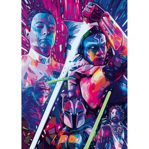 Ravensburger Star Wars: Ahsoka 500 Piece Large Format Jigsaw Puzzle for Adults – 12001340 – Easy to See & Easy to Hold Large Pieces Fit Together Perfectly