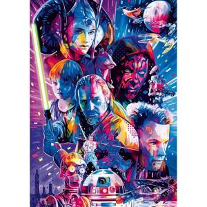 Ravensburger Star Wars: The Phantom Menace 500 Piece Large Format Jigsaw Puzzle for Adults – 12001338 – Easy to See & Easy to Hold Large Pieces Fit Together Perfectly