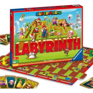 Ravensburger Super Mario Labyrinth Board Game – A Strategic Maze Challenge for Family Nights – Great Birthday Gift – 2-4 Players – Kids Ages 7-10 and Older