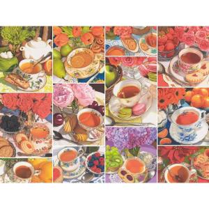 Ravensburger Teatime Large Format Jigsaw Puzzle – 750 Pieces | Unique, Softclick Fit | Ideal for Adults and Kids | Forest Stewardship Council Certified