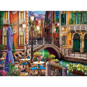 Ravensburger Venice Twilight Jigsaw Puzzle – Large Format 750 Piece Puzzle for Adults | Unique Softclick Technology | Vibrant Matte Finish | FSC Certified Materials | 31.5 x 23.5 inches
