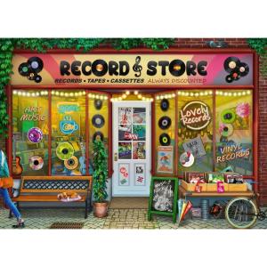 Ravensburger Vintage Vinyl 1000 Piece Jigsaw Puzzle for Adults – 12000250 – Handcrafted Tooling, Made in Germany, Every Piece Fits Together Perfectly(New Packaging)