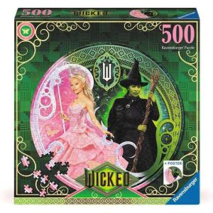 Ravensburger Wicked: Act 1 500 Piece Jigsaw Puzzle for Adults – 12001276 – Handcrafted Tooling, Made in Germany, Every Piece Fits Together Perfectly
