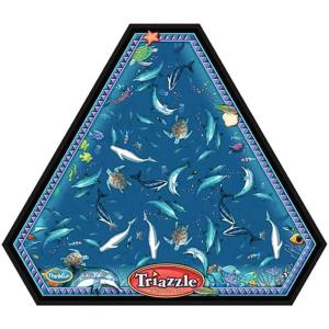 Think Fun Triazzle Picture-Matching Brainteaser (Dolphins) Puzzle for Ages 8 and Up (76491)