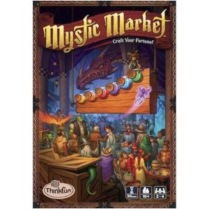 ThinkFun Mystic Market Strategy Card Game For 2-4 Players Ages 10 and Up – An Exciting Fast Paced Game Perfect for Both Families and Gamers, Multi