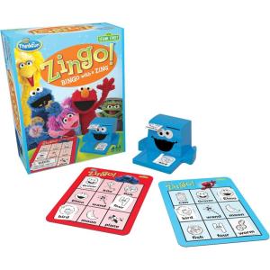 ThinkFun Sesame Street Zingo! Build Language Skills with All Your Favorite Sesame Street Characters. for Ages 4+(ThinkFun Sesame Street Zingo! Build Language Skills with All Your Favorite Sesame Street Characters. for Ages 4+)