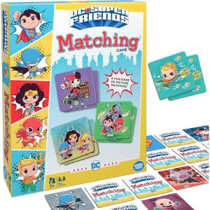 Wonder Forge DC Super Friends Matching Game for Boys & Girls Age 3 and Up – A Fun & Fast Super Hero Memory Game You Can Play Over & Over