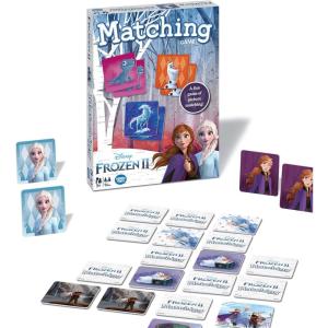 Wonder Forge Frozen 2 Memory Matching Game for Kids Ages 3-5 – Toddler Learning & Educational Toys Featuring Anna, Elsa, and Olaf – Fun Disney Toys(New Packaging)