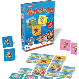 Wonder Forge Paw Patrol Matching Game: Educational Memory Challenge with Chase & Skye – Fun Kids’ Board Game for Ages 3+ – Toddler Learning Toy