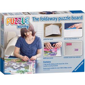 Ravensburger Puzzle Accessory – Fold & Go Handy Puzzle Board Storage | Suitable for Jigsaw Puzzles up to 1000 Pieces