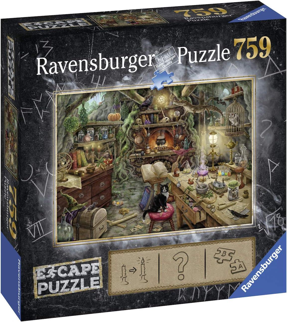 image:imageRavensburger 759Piece Escape Puzzle The Witches Kitchen Engaging Jigsaw for Kids ampamp Adults Exciting Escape Room Experience Ideal for Family Game Nights FSCCertified Materials