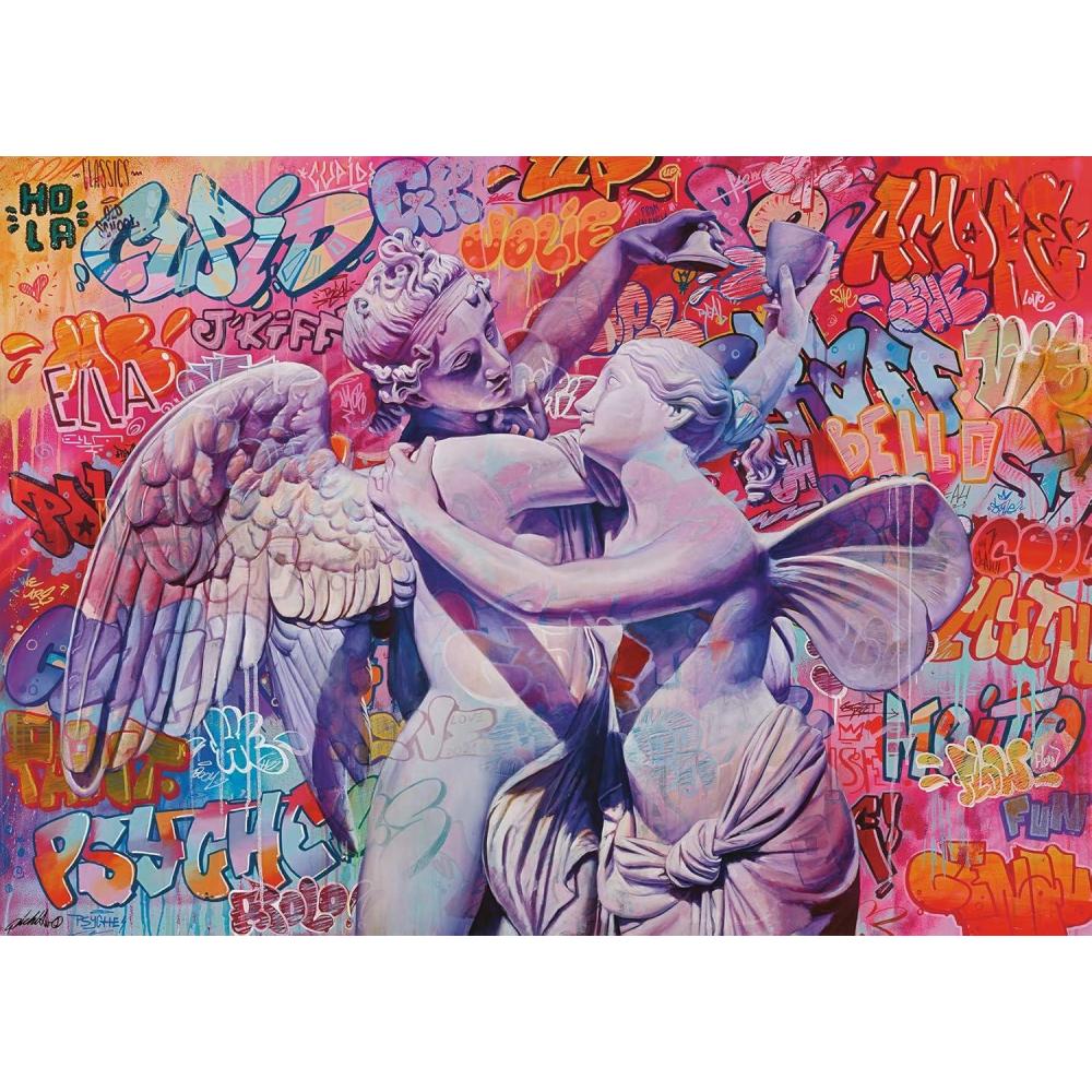 image:imageRavensburger Cupid and Psyche in Love 1000 Piece Jigsaw Puzzle for Adults 16970 Every Piece is Unique Softclick Technology Means Pieces Fit Together PerfectlyOriginal Packaging