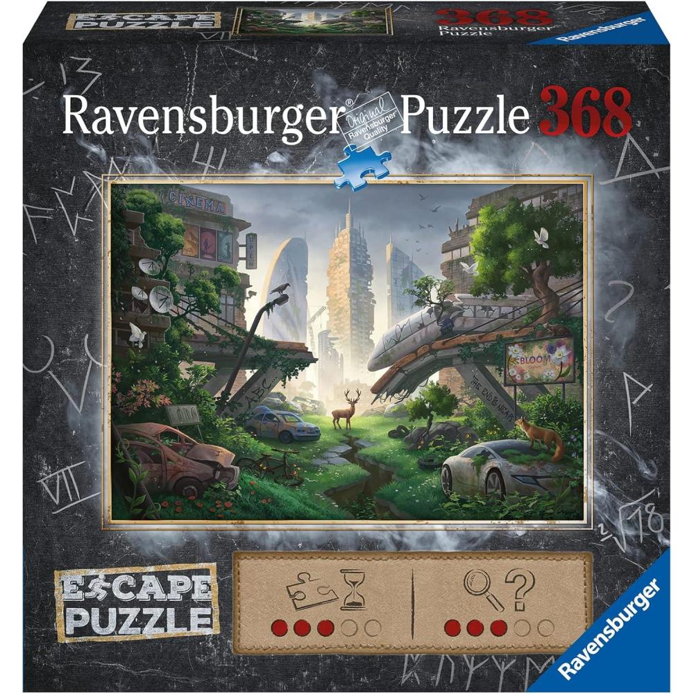 image:imageRavensburger Escape Desolated City 368 Piece Jigsaw Puzzle for Adults 17279 an Escape Room Experience in Puzzle Form
