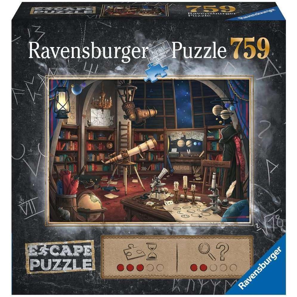 image:imageRavensburger Escape Puzzle Space Observatory 759 Piece Jigsaw Unique Escape Room Experience Perfect for Kids and Adults Aged 12 and Up FSC Certified Materials 27 x 20 Size