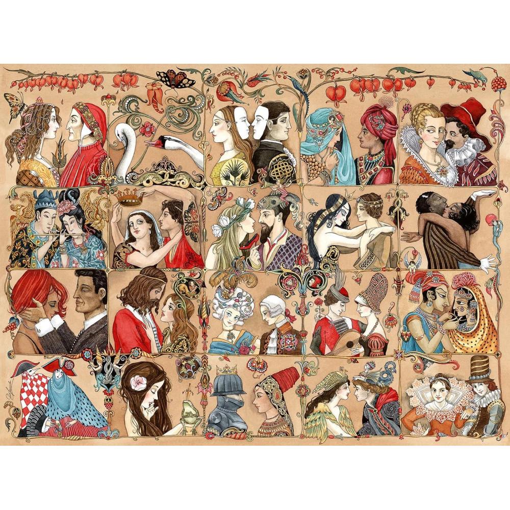 image:imageRavensburger Love Through The Ages 1500 Piece Jigsaw Puzzle for Adults 16973 Every Piece is Unique Softclick Technology Means Pieces Fit Together Perfectly