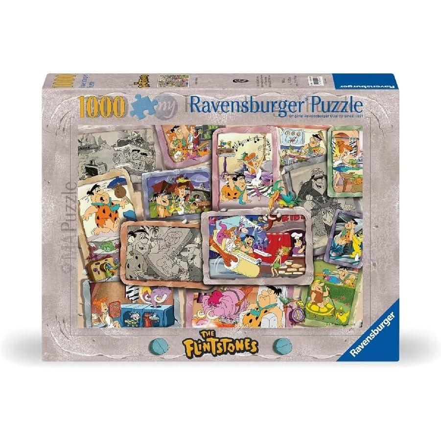 image:imageRavensburger The Flintstones 1000 Piece Jigsaw Puzzle for Adults 16924 Every Piece is Unique Softclick Technology Means Pieces Fit Together PerfectlyNew Packaging