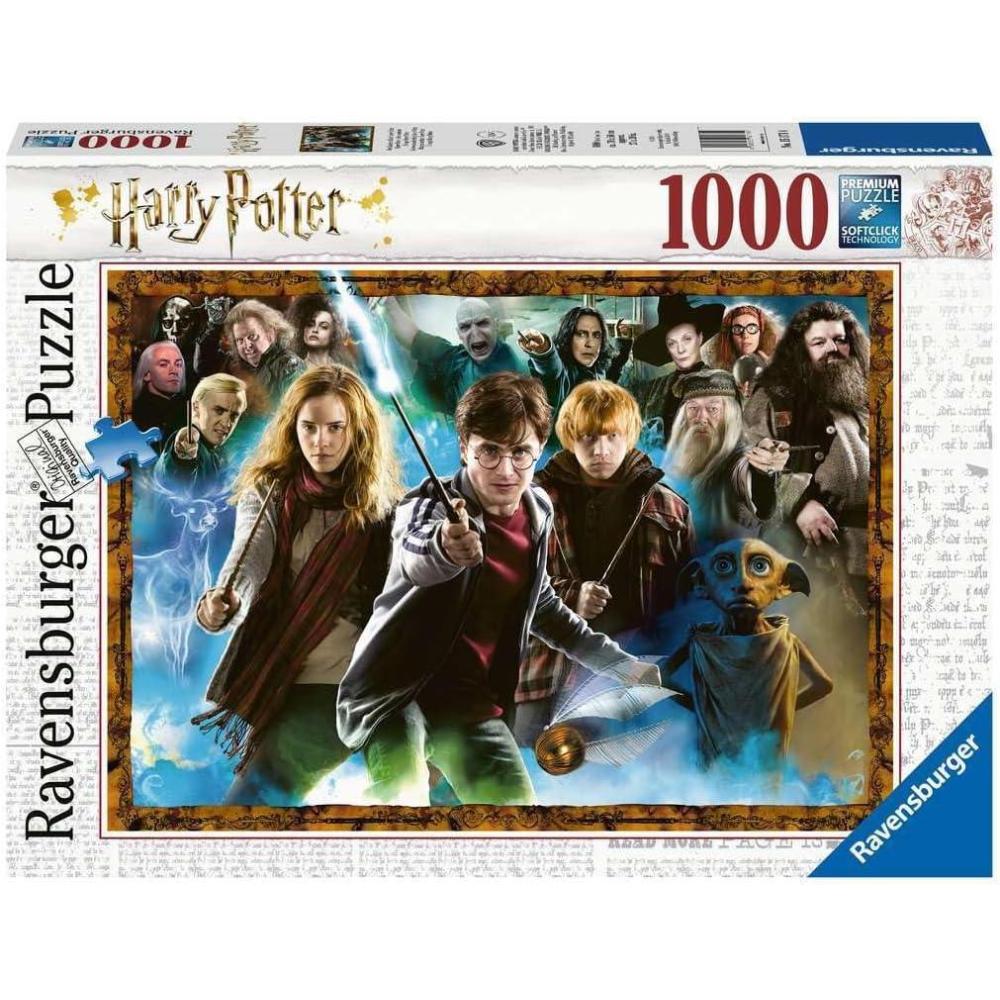 image:imageRavensburger WB Harry Potter 1000 Piece Jigsaw Puzzle for Adults 12000463 Handcrafted Tooling Made in Germany Every Piece Fits Together PerfectlyStandard Packaging