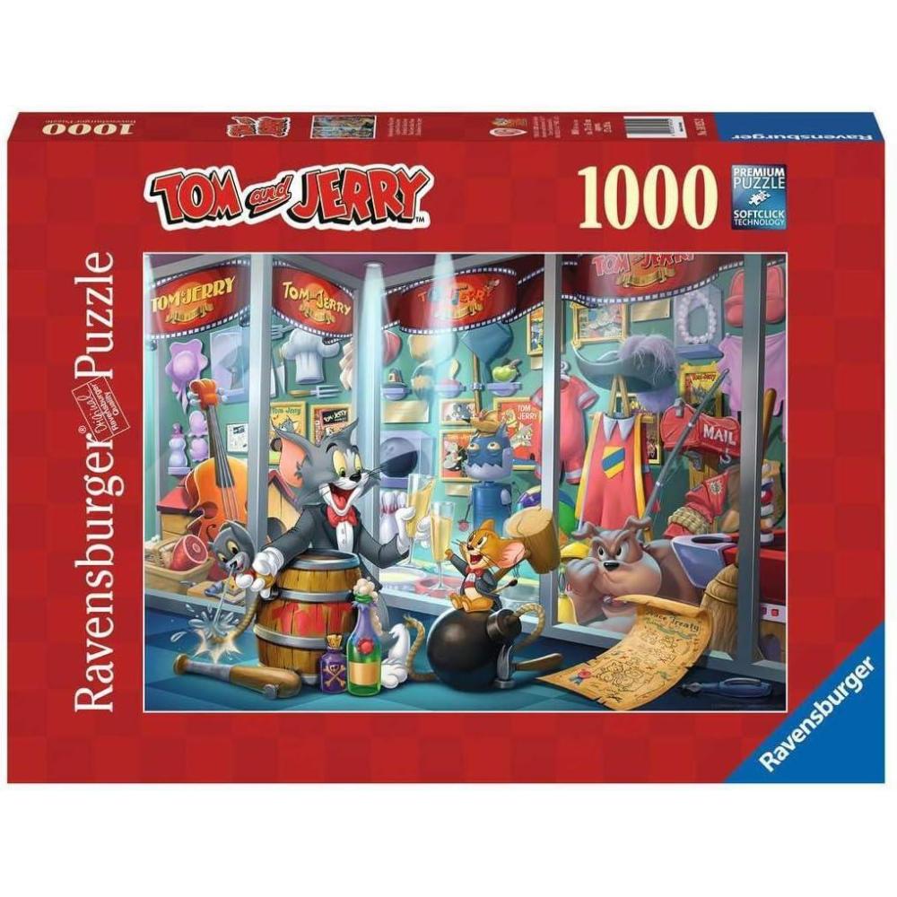 image:imageRavensburger Warner Bros Tom ampamp Jerry Hall of Fame 1000 Piece Jigsaw Puzzle for Adults 12000408 Handcrafted Tooling Made in Germany Every Piece Fits Together PerfectlyOriginal Packaging
